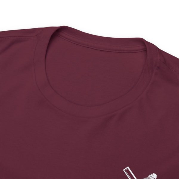Steel Woodworks Heavy Cotton Tee - Maroon - Image 11