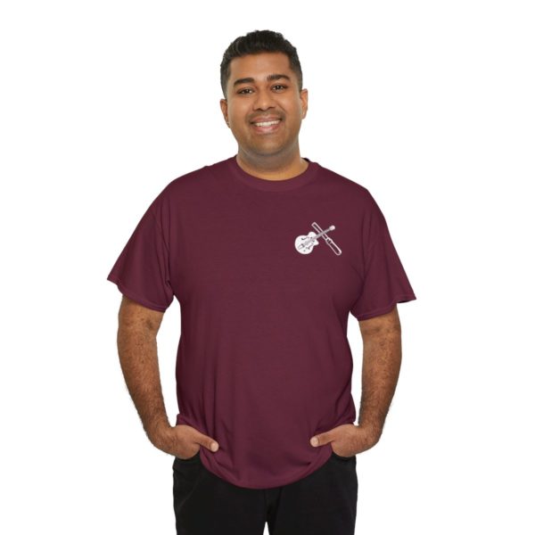 Steel Woodworks Heavy Cotton Tee - Maroon - Image 8