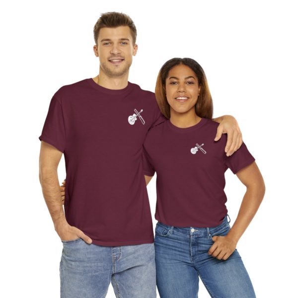 Steel Woodworks Heavy Cotton Tee - Maroon - Image 10
