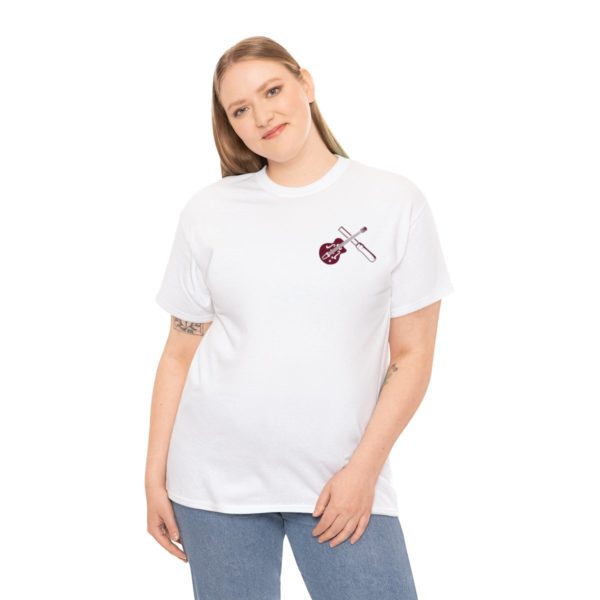 Steel Woodworks Unisex Heavy Cotton Tee - White - Image 4