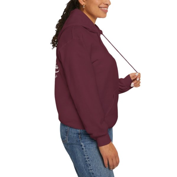 Steel Woodworks Hoodie - Maroon - Image 11
