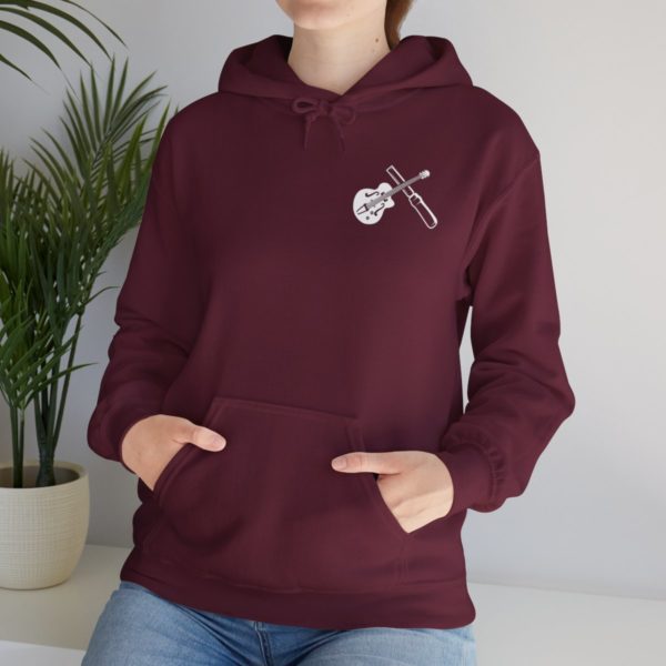 Steel Woodworks Hoodie - Maroon - Image 13