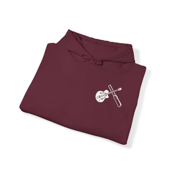 Steel Woodworks Hoodie - Maroon - Image 4