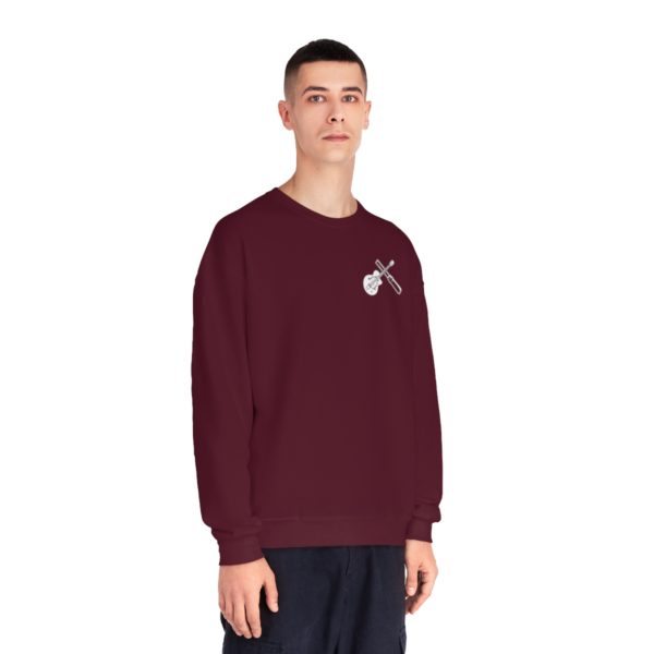Steel Woodworks Crewneck Sweatshirt - Maroon - Image 3