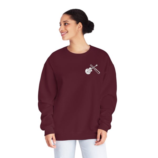 Steel Woodworks Crewneck Sweatshirt - Maroon - Image 4